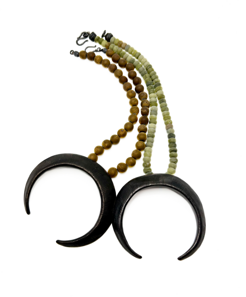 Boars Tusk Pendant Necklace