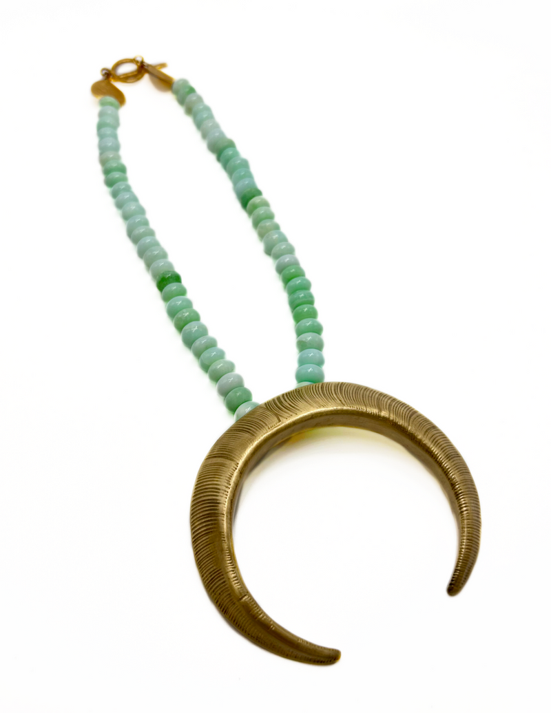 Boars Tusk Pendant Necklace