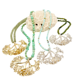 Seaweed Pendant Necklace