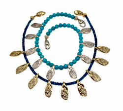 Garfish Scale Necklace