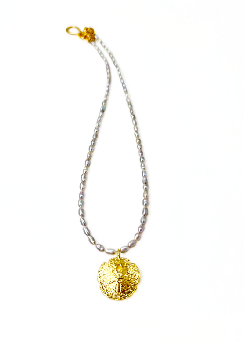 Sand Dollar Pendant Necklace