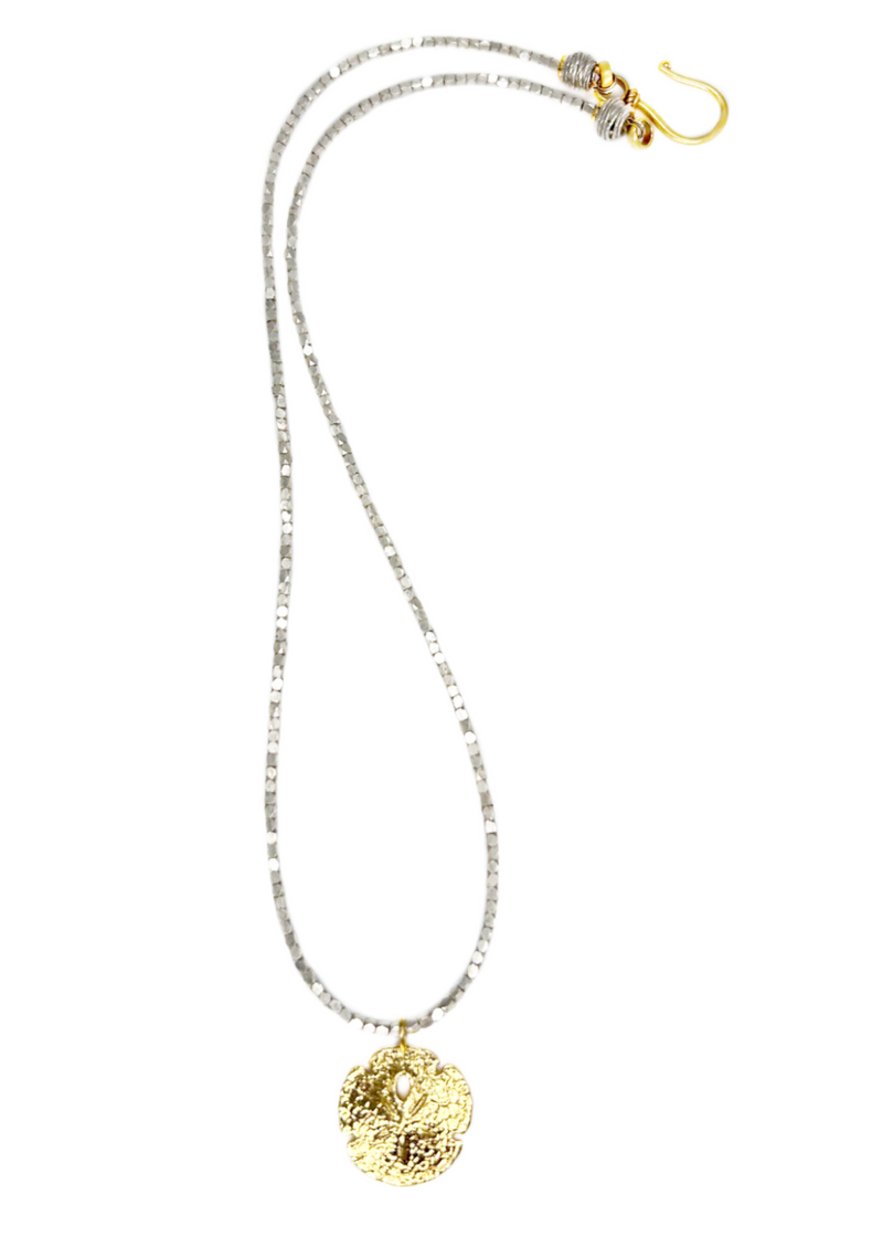 Sand Dollar Pendant Necklace