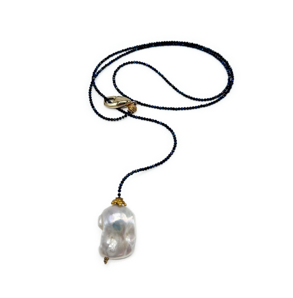 Baroque Pearl  Adjustable Necklace