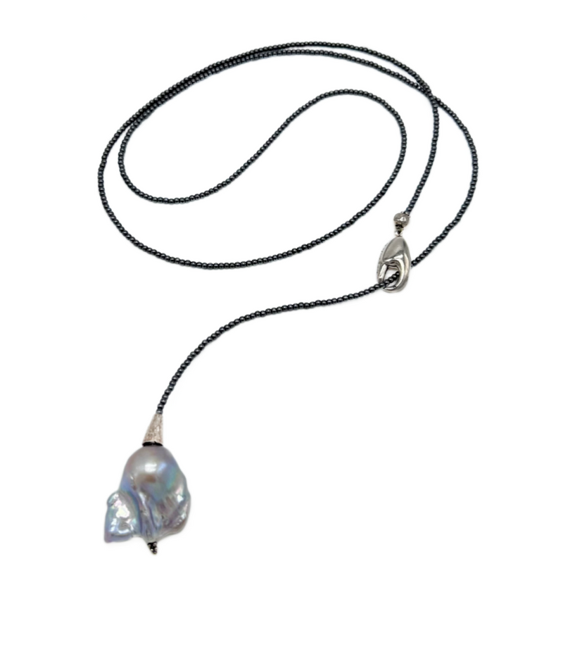 Baroque Pearl  Adjustable Necklace