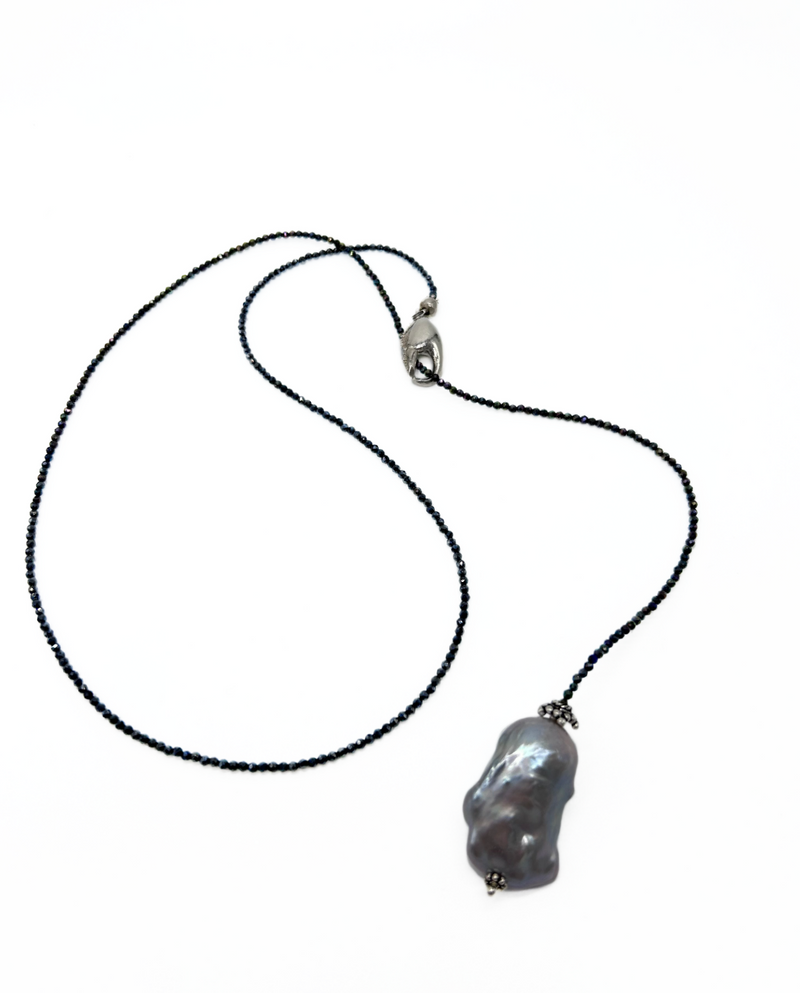 Baroque Pearl  Adjustable Necklace