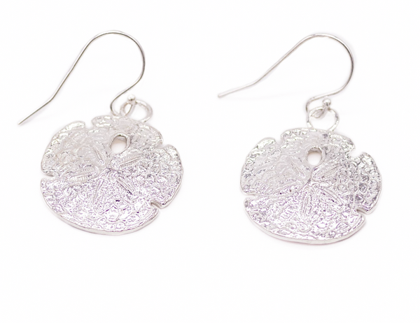 Sand Dollar Earrings - Wire