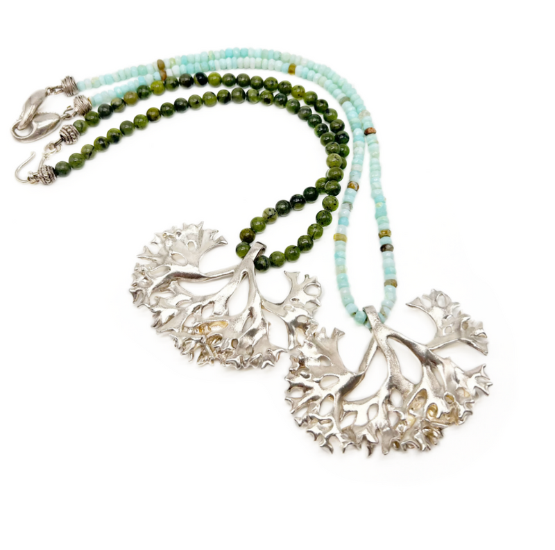 Seaweed Pendant Necklace