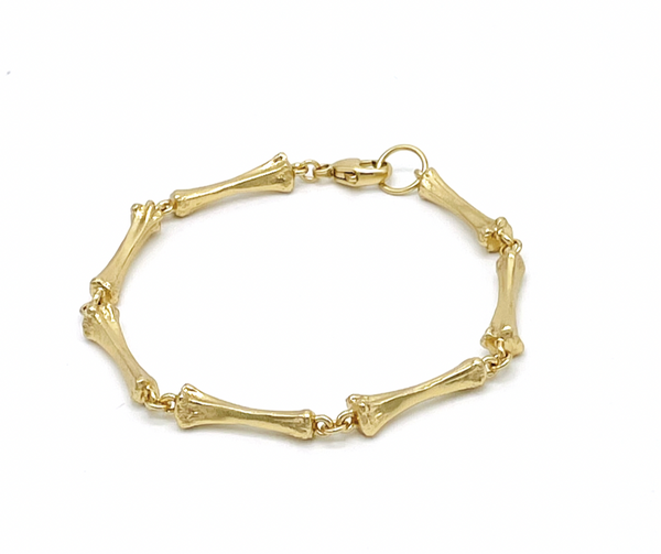 alligator toe bone bracelet vermeil 7 digit gogo jewelry