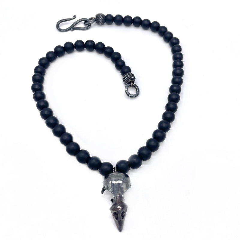 Bird Skull Pendant Necklace