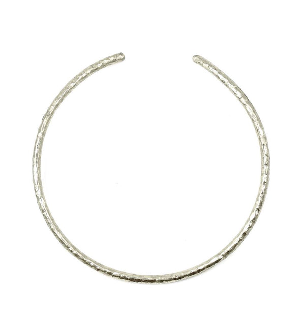 Silver Alpaca Branch Collar Necklace by Gogo Jewelry