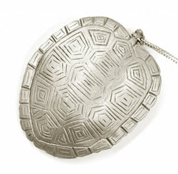 turtle shell ornament alpaca hand forged gogo jewelry