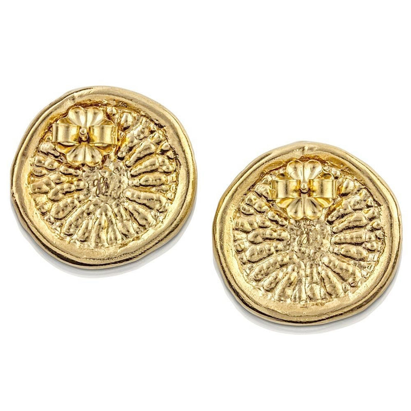 Dolphin Disc Earrings