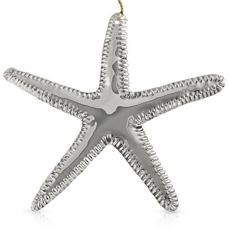 starfish ornament alpaca hand forged gogo jewelry